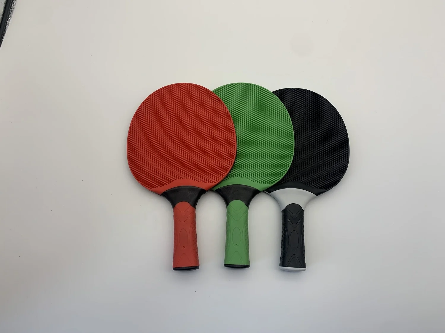 Konford Custom Silicone Table Tennis Paddle Ping Pong Bat Quality Plastic Waterproof OEM Outdoor PingPong Table Tennis Rackets