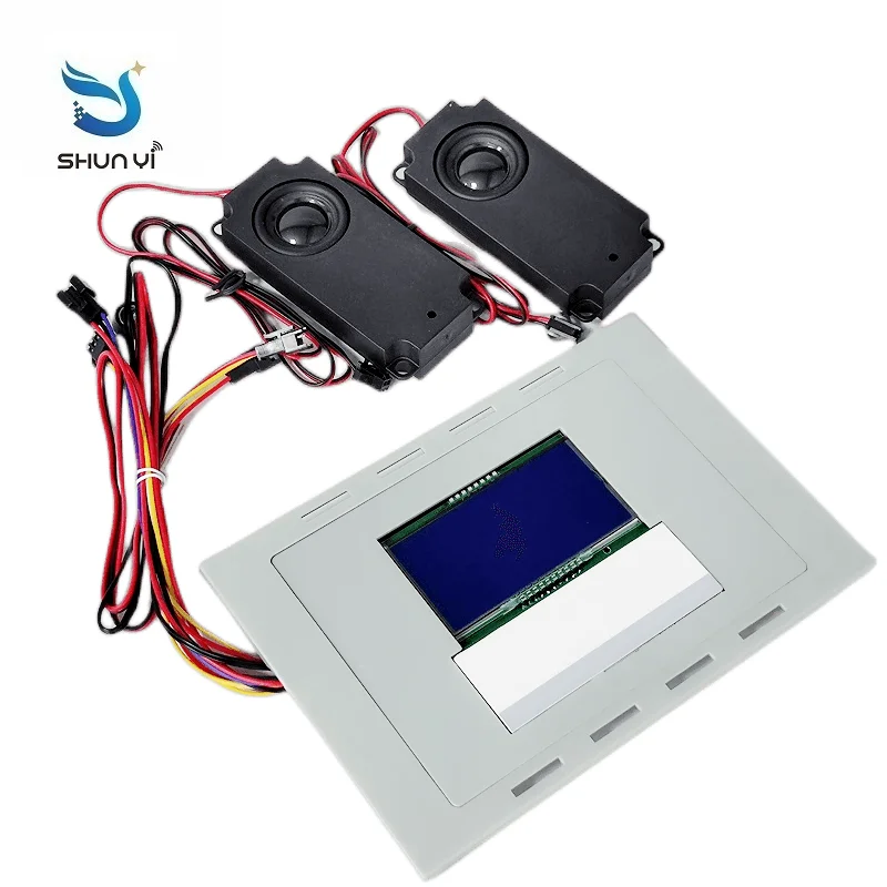 Blue Tooth 12V 5A 60W 4 Key Three Color Defogger Time Temperature Display Mirror Way Touch Switch