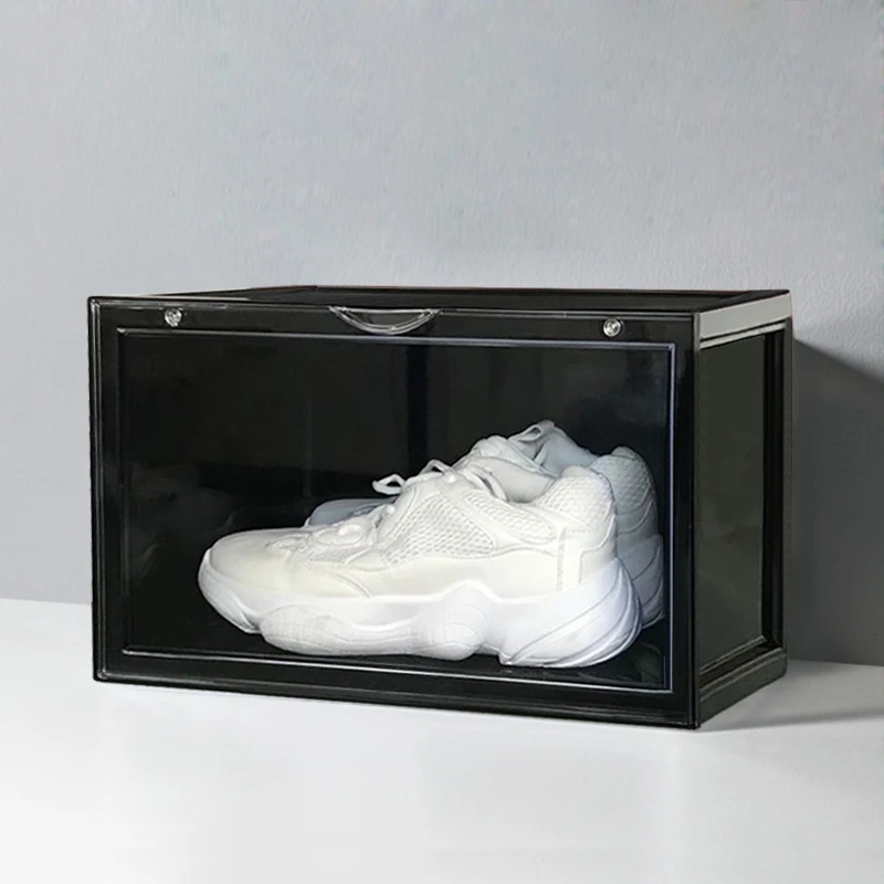 Wholesale Caja de almacenamiento de plástico acrílico transparente, caja de  zapatos plegable de alta calidad, apilable, grande From m.alibaba.com