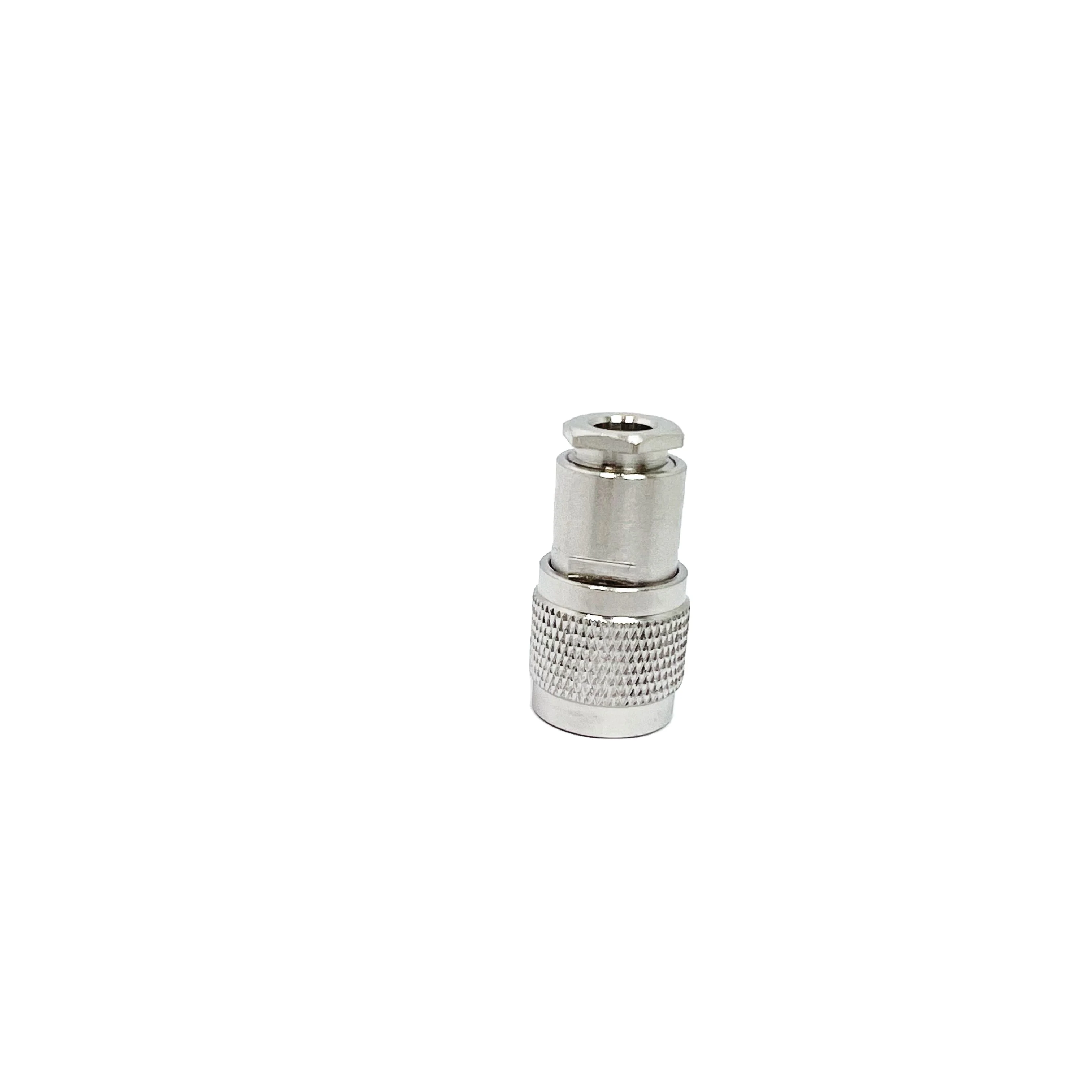 Brass Material Clamping Coaxial Cable Connector TNC Type Male Plug for RG58 WTR200 WTR195 RG223 RG400 Cable