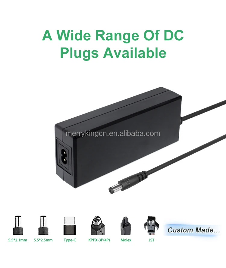 UK Plug C14 AC Outlet 24v 3amp 4amp 4 pin power adapter For tablet printer manufacture