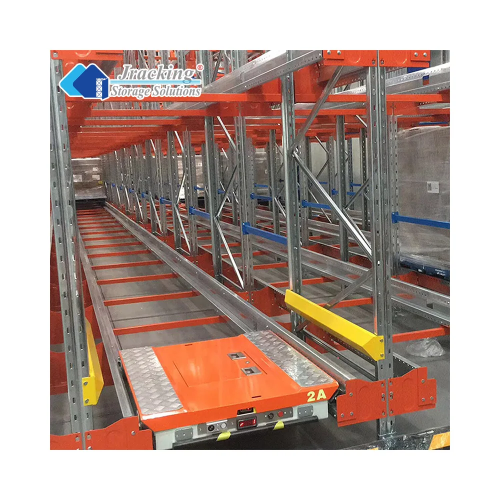 Jracking Shuttle Rack For Warehouse Storage Radio Shuttle Pallet Rack ...