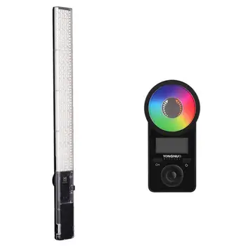 YONGNUO YN360 III YN360III Handheld LED Video Light Touch Adjusting Bi-color 3200k to 5500k RGB Color Temperature with Remote