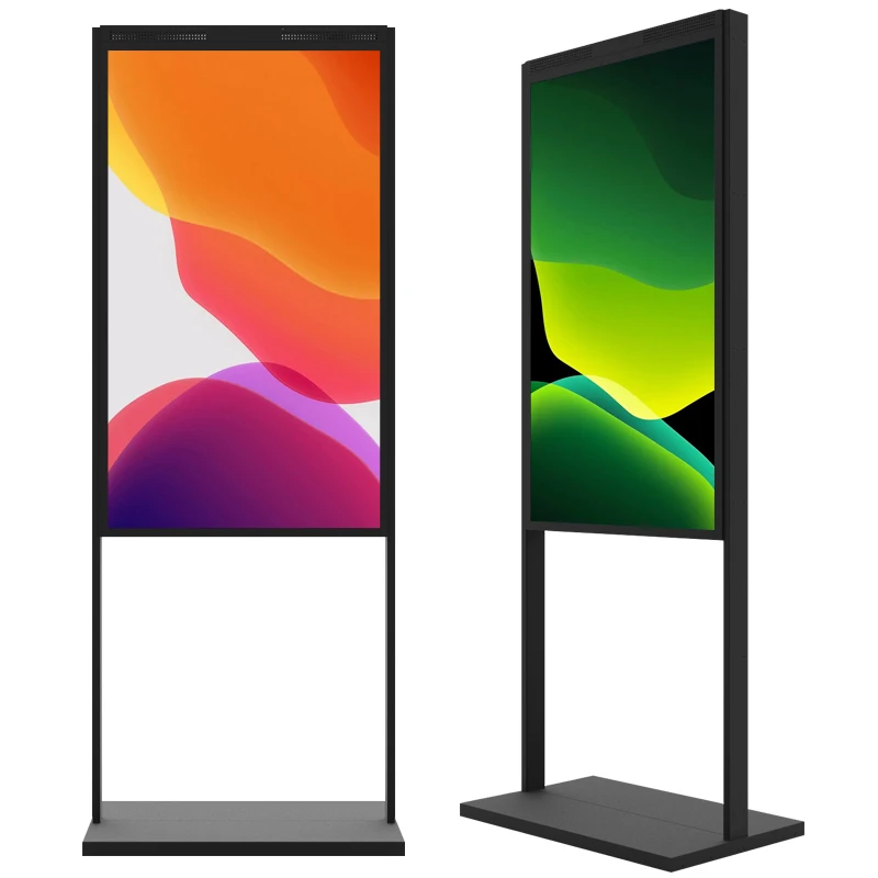 49 Inch Window Facing Lcd Display for Clothing Shop Hanging Facing Window Display Window Digital Signage