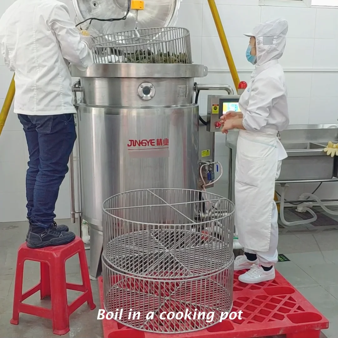 High Quality Zongzi Fullauto Cooking Kettle Pressure Cooking Machine