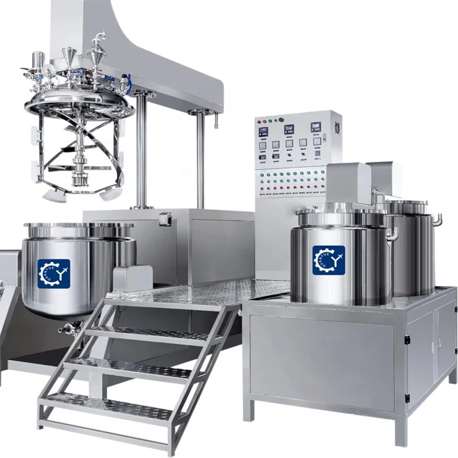 Вакуумный бак для смешивания гидравлический подъемный вакуумный эмульсионный миксер косметический эмульгатор