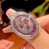 open size Bird's Nest cut dried rose ring
