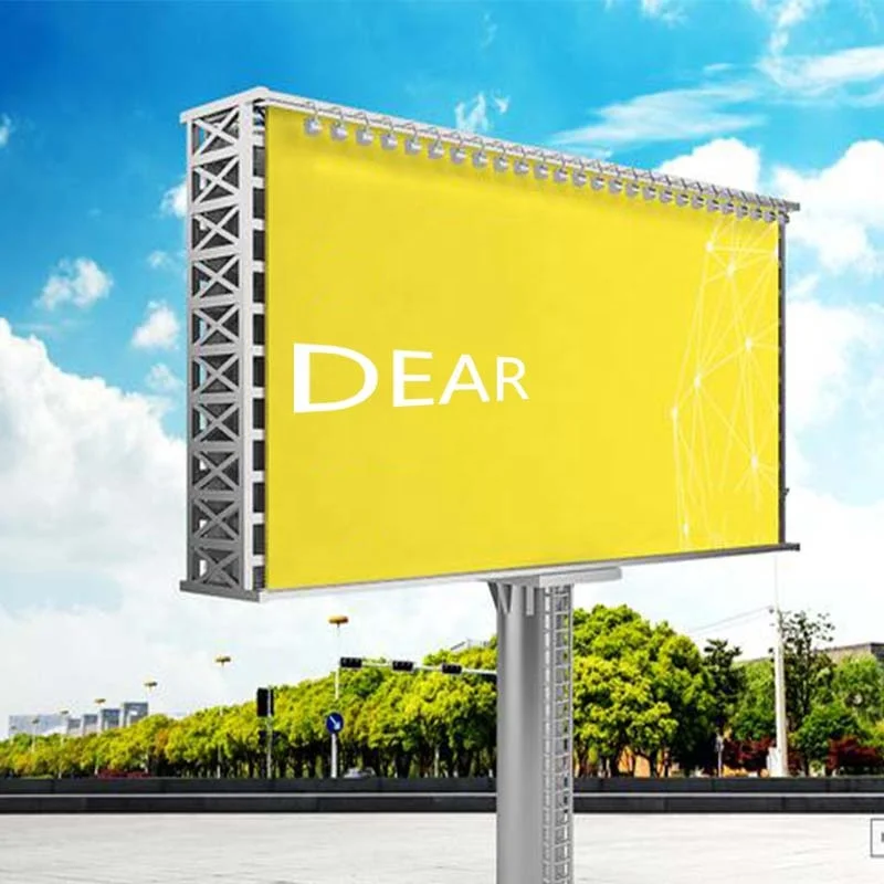 Изготовленный На Заказ шоссе уличные дороги Водонепроницаемая двухсторонняя цифровой наружной рекламы светодиодный рекламный щит