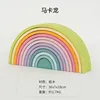 Premium Basswood Rainbow Stacker (Macaron) + Play Guide