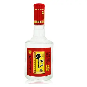 Beijing Centennial Niu Lanshan Strong Aroma Little Cow Liquor 42% Alcohol T0 Grade 500ml*8 Bottles Erguotou Gift Box Whole Case