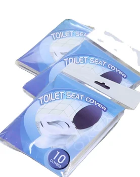 Disposable  Toilet Seat Paper ,1Ply , XL Portable Toilet Seat Covers , Toilet Seat Covers for Bathroom