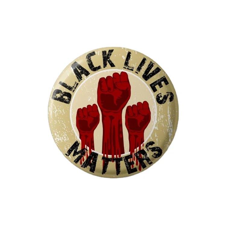 matter lapel pin justice for george anti racism pin badge - buy