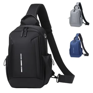 Custom Logo Sport Fashion Style Shoulder Men Messenger Women Sling Chest Bag Straps for Crossbody Bags