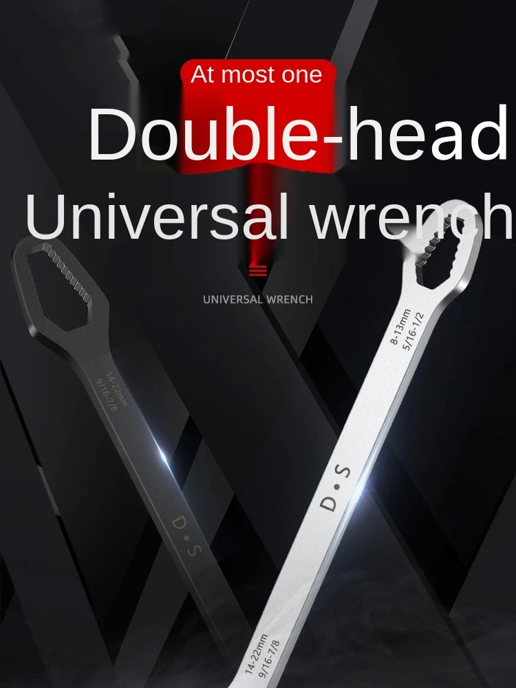 822mm Doublehead Hand Tools Ratchet Wrench Key Set Screw Nuts