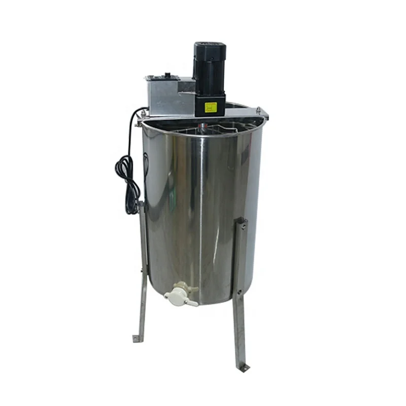 Оборудование для пчеловодства с сотовым барабаном и сетчатым фильтром, 3 рамы, Электрический экстрактор меда