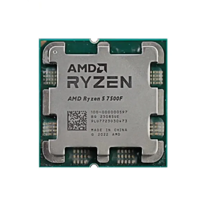 AMD Ryzen R5 7500F CPU 新品バルク AMD Ryzen 5 7500F R5 7500F 3.7GHz 6 コア 12 スレッド CPU 5NM