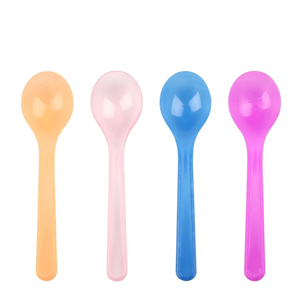 OEM Temperature Sensitive Color Changing Frozen Yogurt Spoon