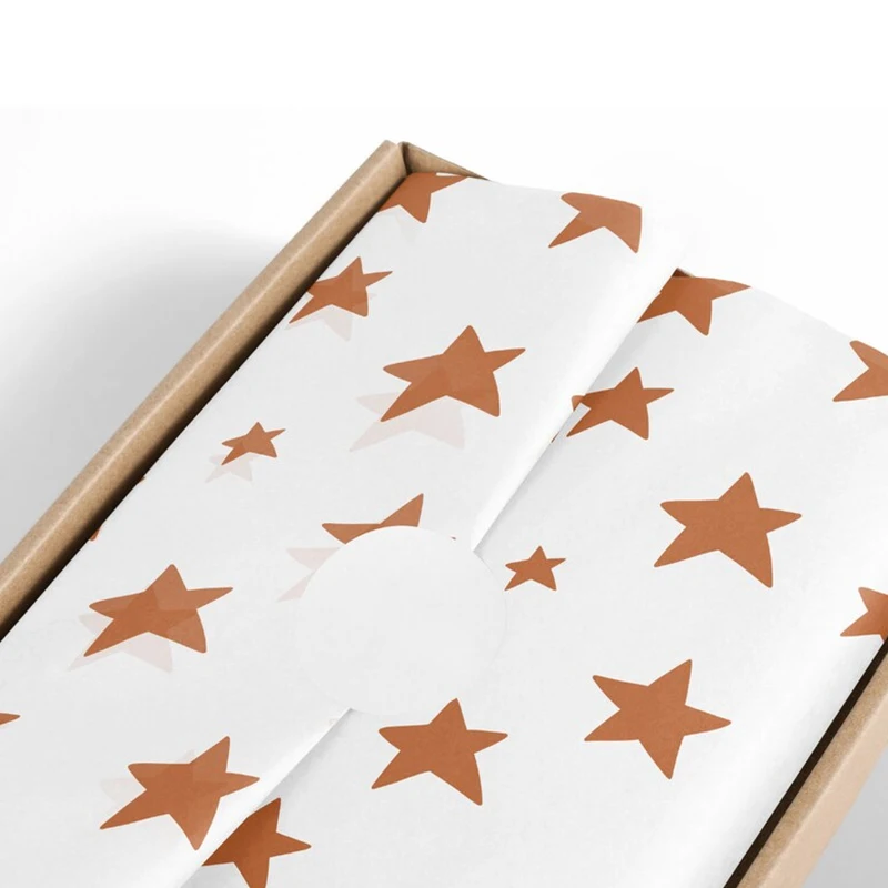 Custom logo Printing 17 Gsm  Biodegradable Packaging Paper White Silk Wrap Papers Tissue Paper for Flower