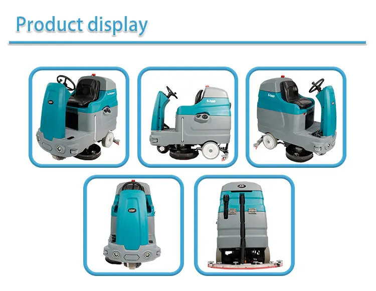 JH860 Automatic floor cleaning machine riding cleaning equipment