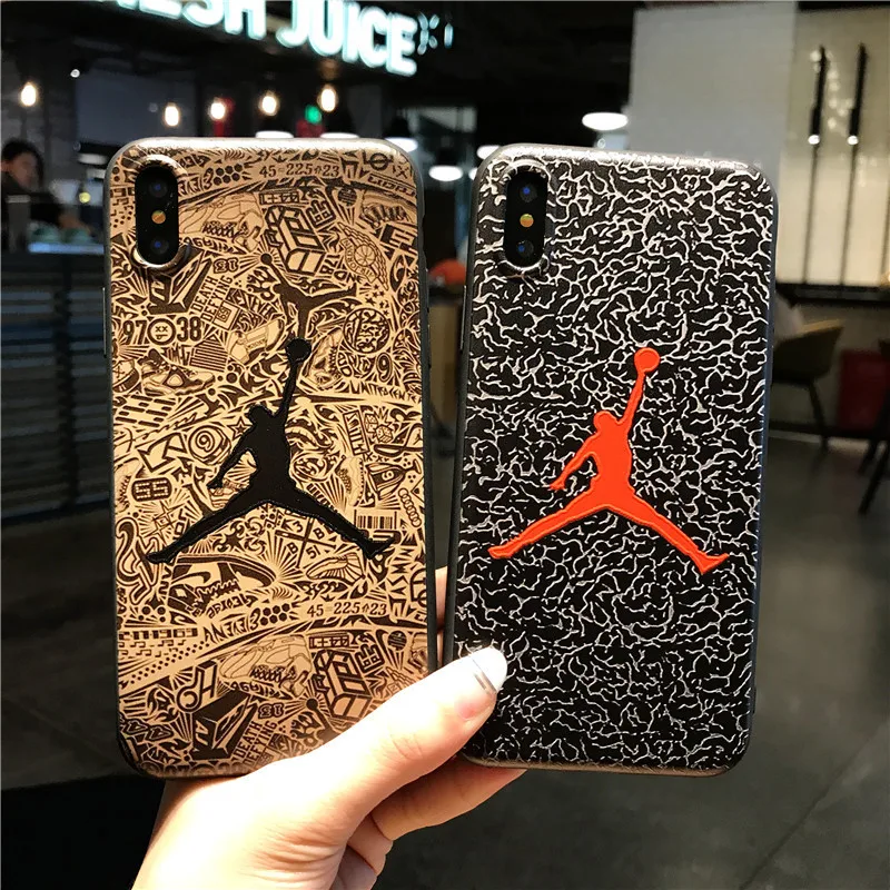 Sneaker Jordan Phone Case For Iphone 6s 7 8 Plus X Xr Max 11 Pro 12 Mini Protective Cell Mobile Phone Back Cover - Buy Shockproof Soft Case Cover