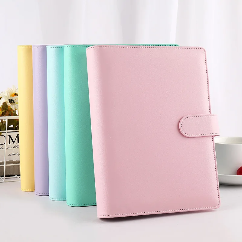 A6 Custom Planner Money Savings Agendas Organizer Mini Metal Ring Budget Binder With Cash Tracker Envelopes