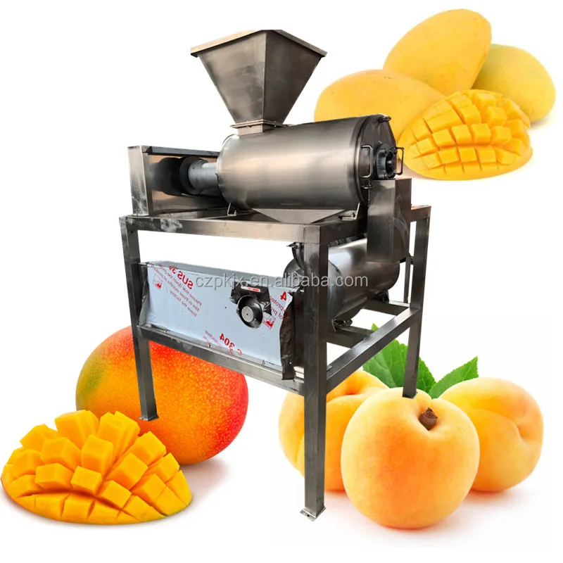 Fruit Seed Separator Mango Pulping Pulp Juicer Extractor Machine Tomato
