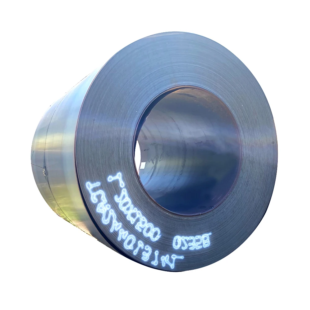 1150mm 1320mm 1410mm HRC Q235B A36 SS400 Prime Newly Hot Rolled Steel Coil Steel Strip Sheet Cutting Carbon Steel