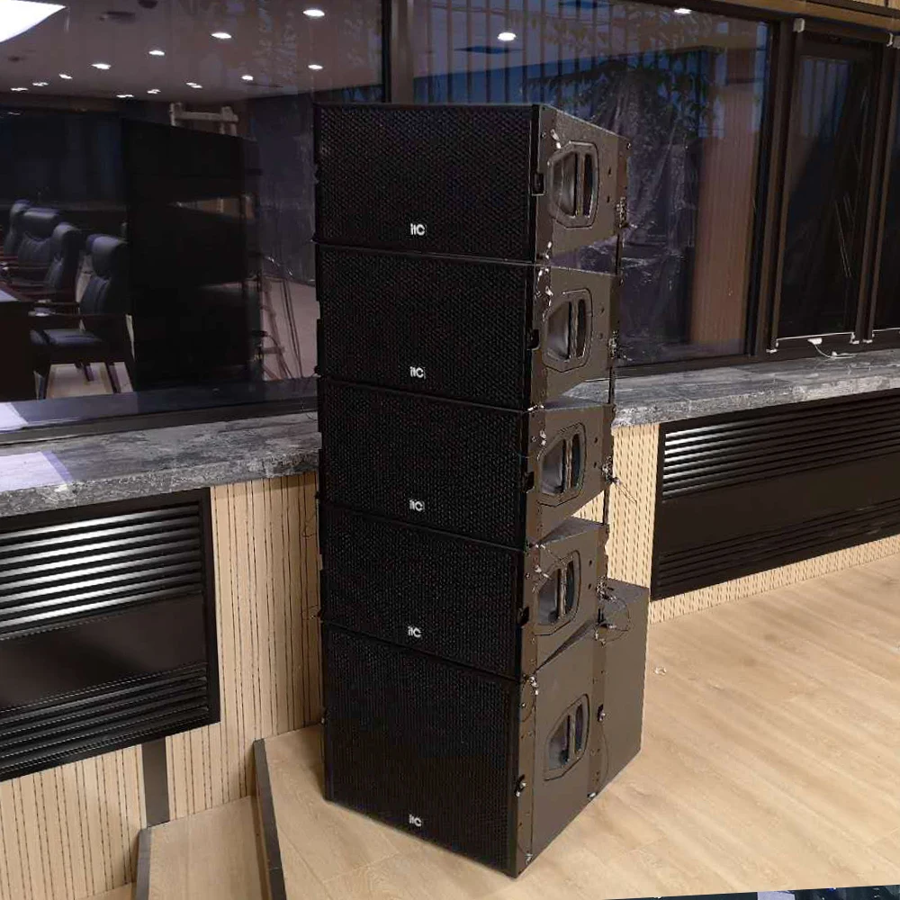 Cheap Professional Sound System Active Subwoofer Stage Powered Line Array Speakers for Church