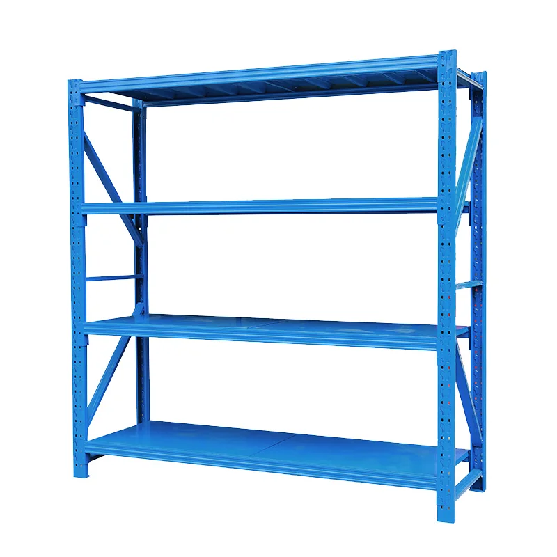 heavy duty industrial stacking steel shelf storage rack for