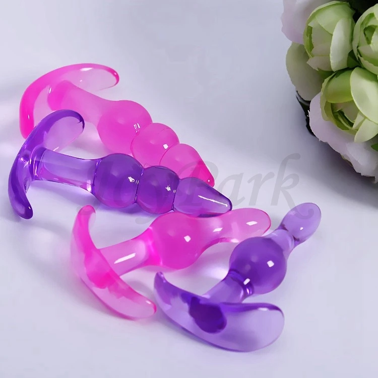 anal plug 10cm 5-10cm Huge Anal Plug with Tail Big Butt Plug Silicone Long Anal Plug Sex  Toys main image 0