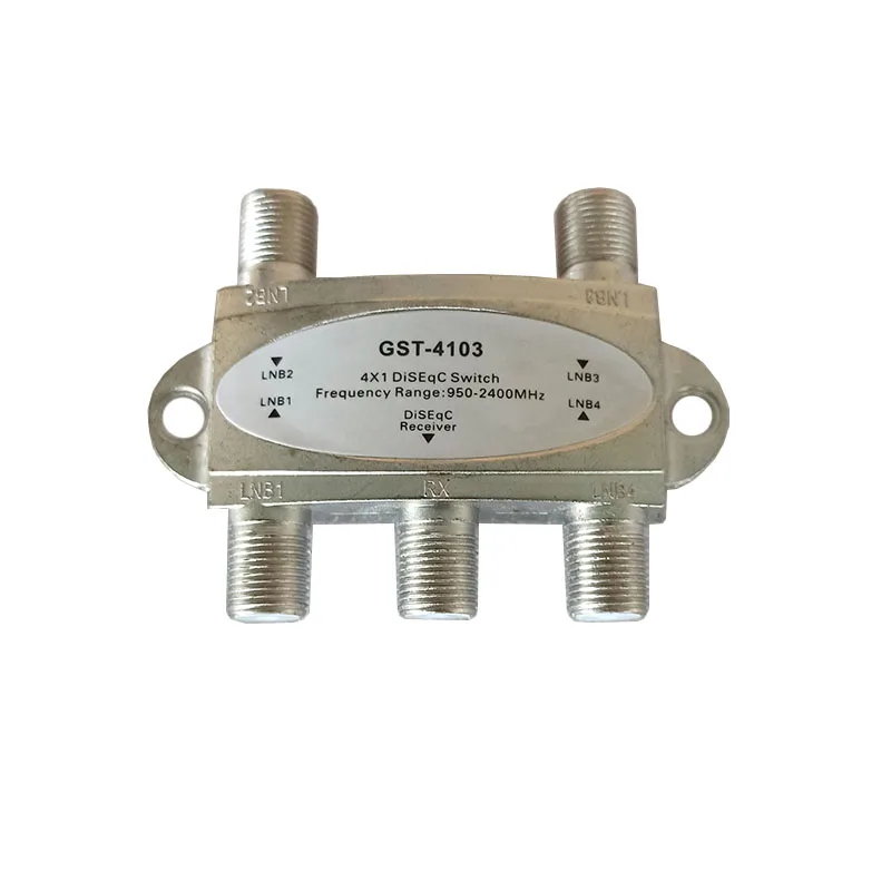 DiSEqC Switch 4x1 + ANT Étanche Satellite 4 en 1