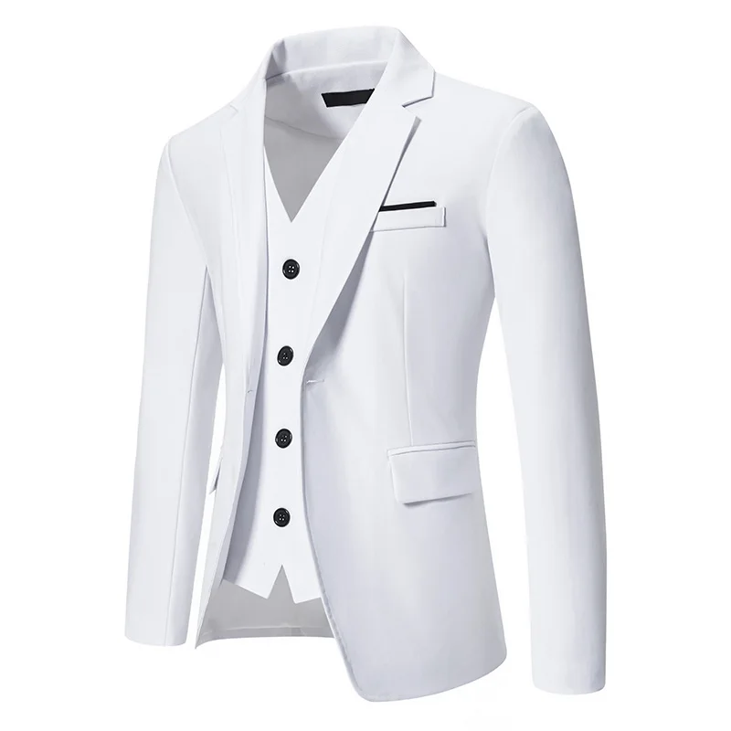New Fashion Trend Men's Suits Comfortable Casual Slim-Fit Wedding
