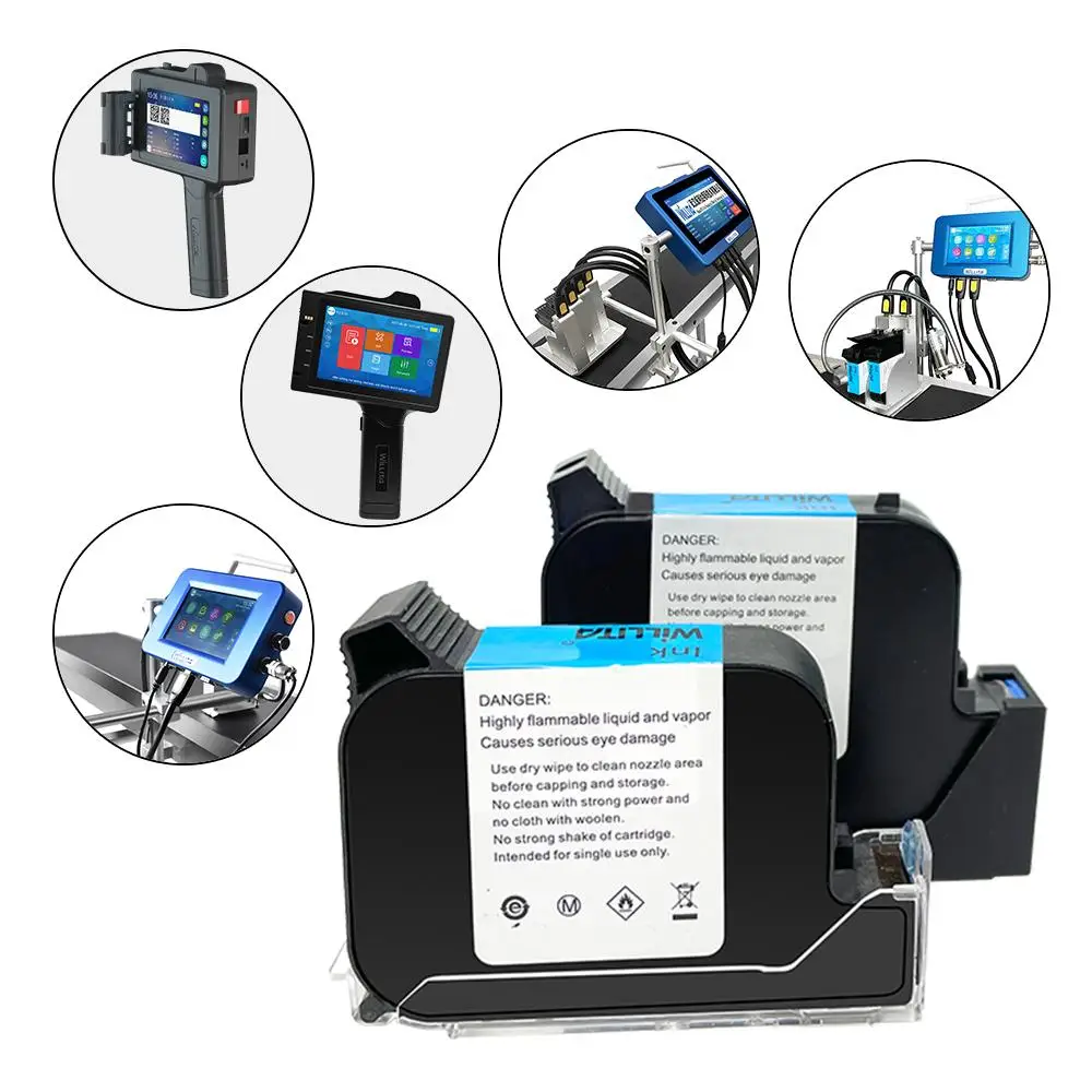 Willita Factory Price Single Pass Batch Expired Date Coding Machine Tij Logo Printing Online Thermal Inkjet Printer