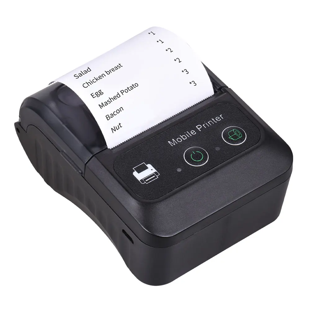 Amazon.com: Wendry impresora térmica de recibo, impresora de recibos  inalámbrica portátil con Bluetooth, impresora de recibos inalámbrica  Bluetooth 4.0 (2.283 in, 110-240 V) : Productos de Oficina