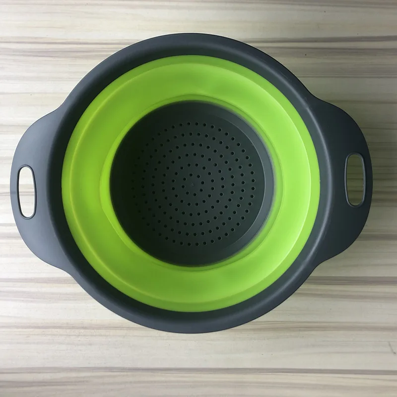 Складной дуршлаг в комплекте складной Слив для мытья фруктов овощей