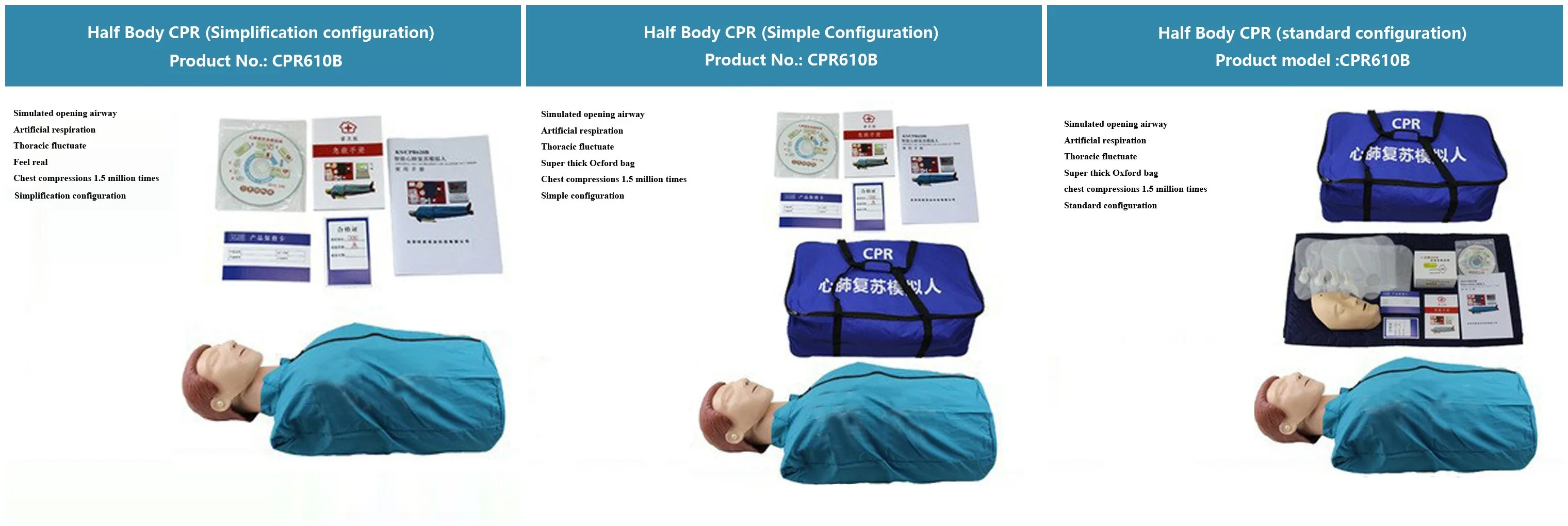 AED Defibrillator Training Model - Realistic Medical Simulation