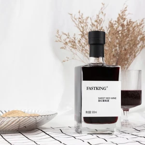 FASTKING 500ML 12-Degree Sweet Red Wine Grade Ready Drink Cross-Border Trade Corporate Customization Bulk Supply Bar Caf Gift