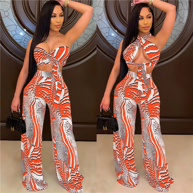 MOEN New Style zweiteiliges set Sleeveless New Arrival 2021 Summer Outfits Fashion Women Clothing Two Piece Set