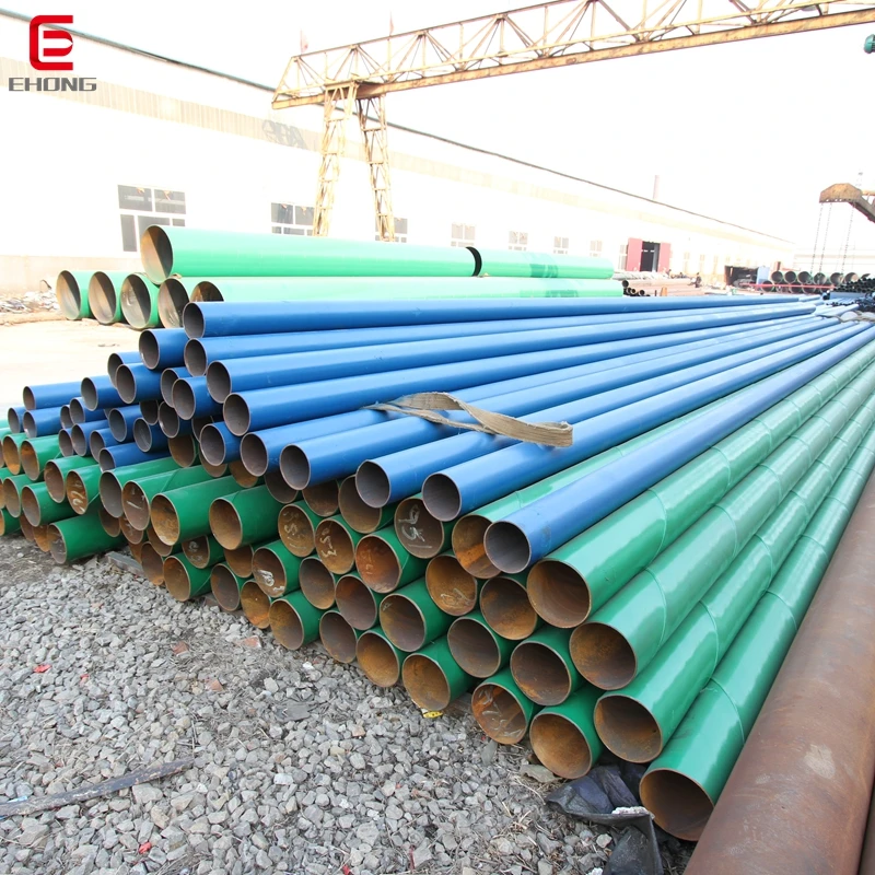 API 5L SSAW  Large Diameter Spiral Welded Steel Pipe 3LPE Epoxy Coated SSAW Welded Spiral Steel Penstock Pipe factory