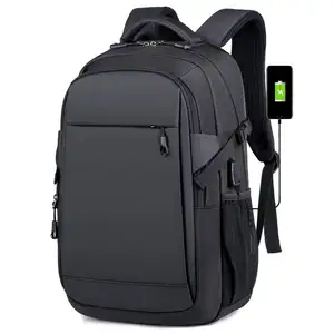 OMASKA Wholesale Waterproof USB Men's Computer Bag Business 16.5 Inch Office Laptop Backpacks