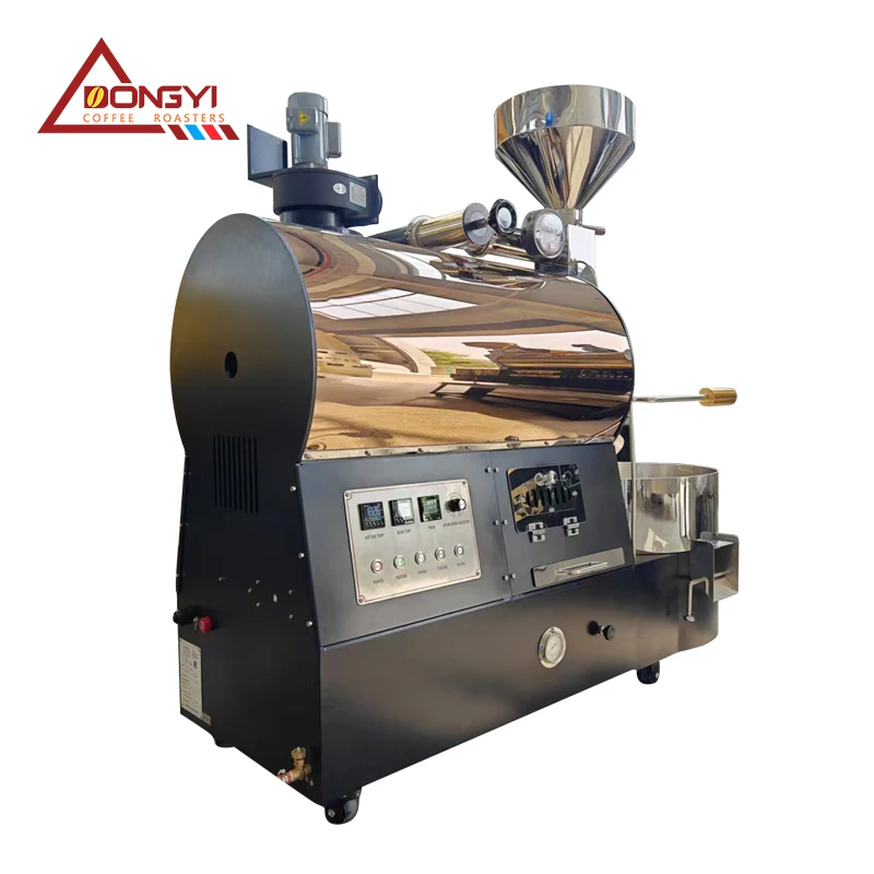 Turkey Toaster Machine Commercial Coffee Roaster BY-3KG 6KG/Batch LNG/LPG Gas Heating for Cafe on Sale