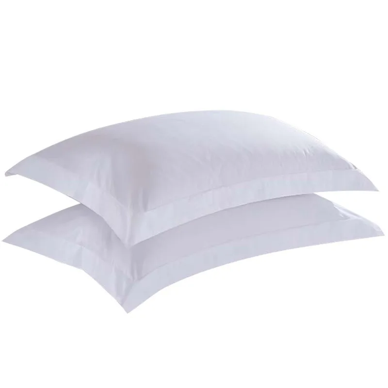 Hotel Linen Plain Cotton envelope breathable Pillow Case Pillow Covers