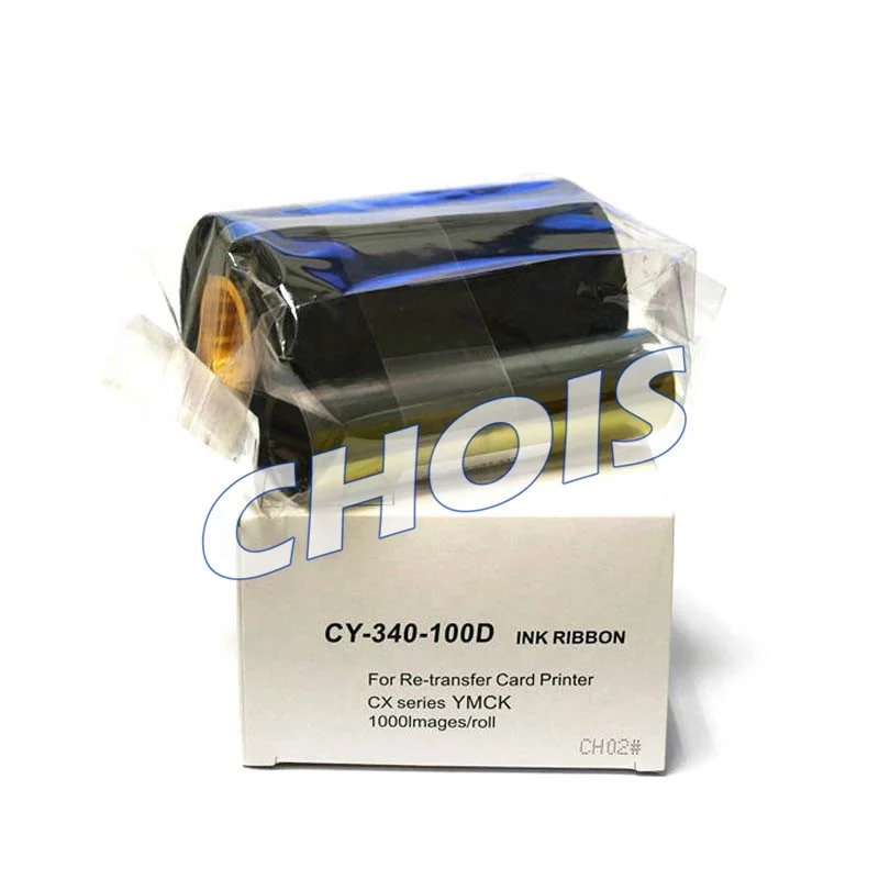 カードプリンター CY-340-100 フィルムリボン CY-3RA-100 Original-JVC-Card-Printer-CY-