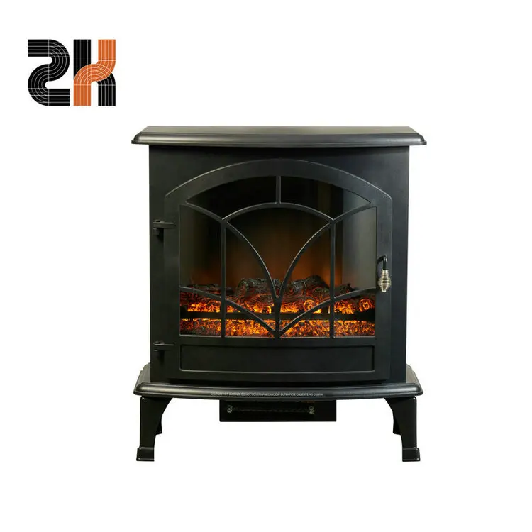 28 Inch High Quality and Cheap Glass 3D Flame Independent Portable Indoor Heating Electric Fireplace