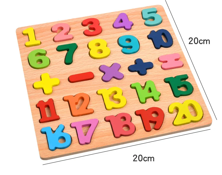 Abc Puzzle Shape Sorter Wooden Toys Early Learning Jigsaw Alphabet ...