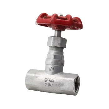 High Temperature Stainless Steel Female Thread Water Globe Valve Manual Stop Valve for Pipe Fittings