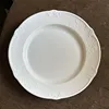 assiette blanche de 10,5 pouces
