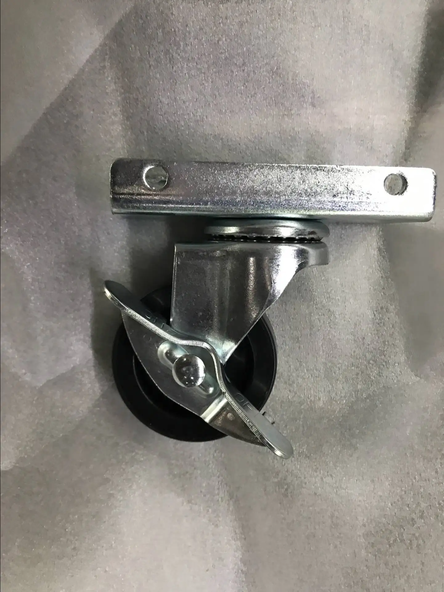 Factory Price Refrigerator Casters Wheels 65mm Nylon Castor with Brake for Freezer Wheel