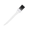 White Handle With Black Hairbrush
