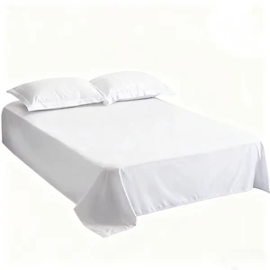Hot Selling Customizable Woven Craft Cotton Bed Sheet Set for Luxury Hotel & Resort